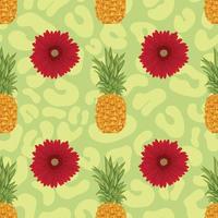 cute hand draw fruit seamless design pattern vector