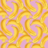 fruits drawing colorful tropical seamless background pattern vector