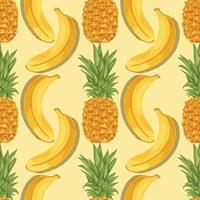 fruits drawing seamless background design pattern vector