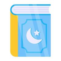 Perfect design icon of holy Quran vector