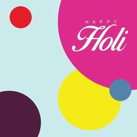 Happy holi vector elements for card design , Happy holi design