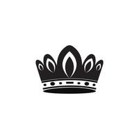 Royal king  queen  princess crown Vector icon elements logo background