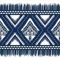 White Diamond on Indigo Blue. Geometric ethnic oriental pattern traditional Design for background,carpet,wallpaper,clothing,wrapping,Batik,fabric, vector illustration embroidery style