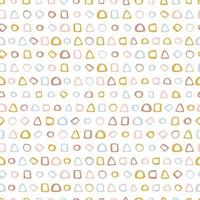 Vector seamless surface pattern design Childish background Trendy customized color Childhood hipster Boho theme Scandinavian style geometric abstract pattern For printing on paper and fabric