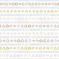 Vector seamless surface pattern design Childish background Trendy customized color Childhood hipster Boho theme Scandinavian style geometric abstract pattern For printing on paper and fabric