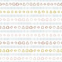 Vector seamless surface pattern design Childish background Trendy customized color Childhood hipster Boho theme Scandinavian style geometric abstract pattern For printing on paper and fabric