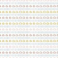 Vector seamless surface pattern design Childish background Trendy customized color Childhood hipster Boho theme Scandinavian style geometric abstract pattern For printing on paper and fabric