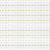 Vector seamless surface pattern design Childish background Trendy customized color Childhood hipster Boho theme Scandinavian style geometric abstract pattern For printing on paper and fabric