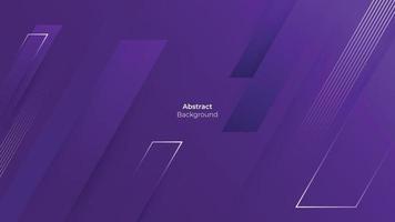 Minimal geometric shape background. Abstract composition violet. Vector Eps10.