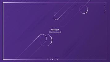 Minimal geometric shape background. Abstract composition violet. Vector Eps10.