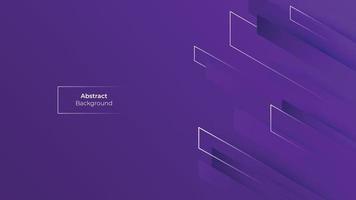 Minimal geometric shape background. Abstract composition violet. Vector Eps10.