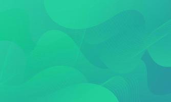 Abstract Blue Fluid Wave Background vector