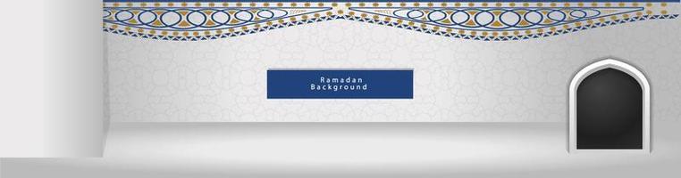 ramadan sale web banner thumnail background event poster vector