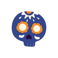 skull cinco de mayo vector design. Traditional mexican cultural icons.