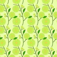 Seamless Flower Pattern vector