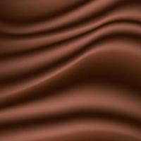 Abstract chocolate background. Illustration chocolate backdrop wavy. Vector illustration