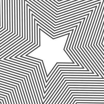 Star line Pattern. Geometric Star Background. Abstract star texture .  Vector abstract graphic design. New Year Christmas template.