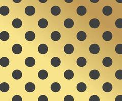 Gold polka dots pattern, colorful holiday background - vector abstract background