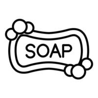 Soap Line Icon vector