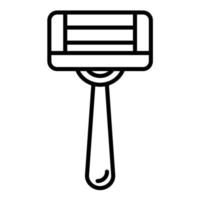 Razor Line Icon vector