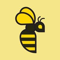 Honey bee icon. Honey flying bee. Insect.bugs, insects and arachnids Flat style vector illustration.