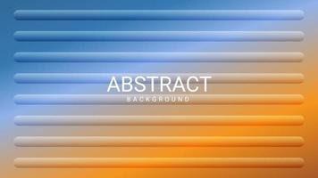 abstract background with blue and orange color gradation vector