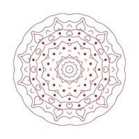 Creative Modern Pink Mandala Background vector