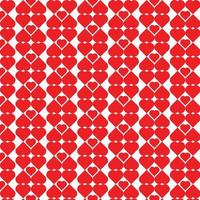 Abstract vector seamless love pattern of geometric heart.