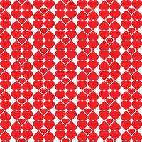 Abstract vector seamless love pattern of geometric heart.