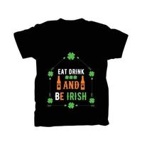 Happy ST. Patrick's Day T-shirt Design vector