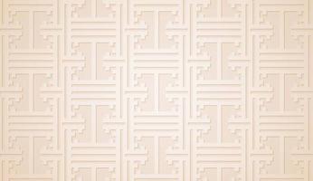 Flat islamic pattern background template vector