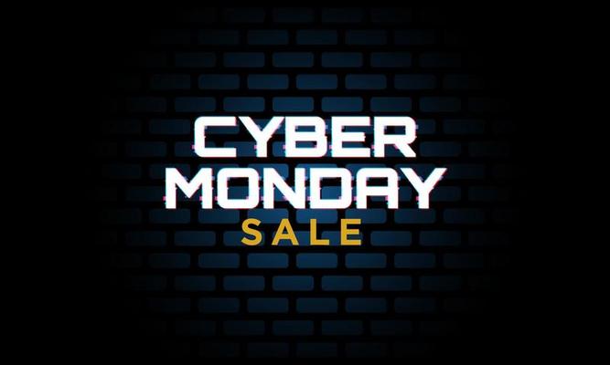 Cyber Monday Background Design. Good for Banner or Poster.