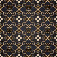 Decorative ornament seamless pattern background vector