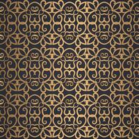 Decorative ornament seamless pattern background vector