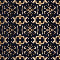 Decorative ornament seamless pattern background vector