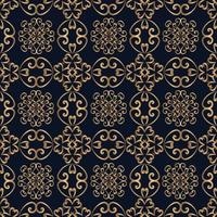 Decorative ornament seamless pattern background vector