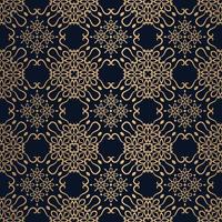 Decorative ornament seamless pattern background vector