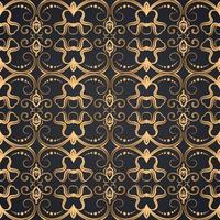 Decorative ornament seamless pattern background vector