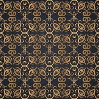 Decorative ornament seamless pattern background vector