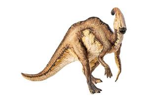 Parasaurolophus  , dinosaur on white background . photo