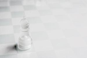 chess figure Chess pieces Symbol of competition photo