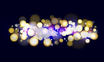 Bokeh lights background vector