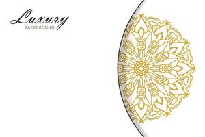 Beautiful vector hand drawn indian ornament mandala on background style.