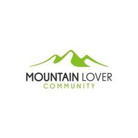 Minimalist Landscape Hills Mountain Peaks Vector logo design