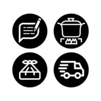 set of icons to complement your design needs or your social media vector