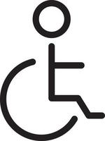 Accessibility sign icon Design vector