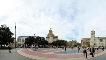 lugar en barcelona panorámico foto