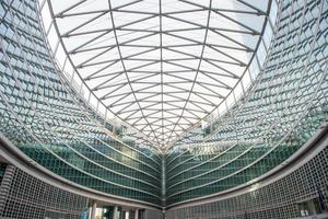 milano italia 30aprile 2018 Modern steel and glass building, seat of the regional council of lombardia photo