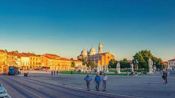 Padua, Italy, September 12, 2019 Padua historical city centre