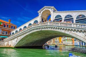 Venice, Italy, September 13, 2019 Venice cityscape with Grand Canal waterway photo